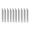 Excel Blades 30 Degree Snap Blade, 9mm Snap Knife Utility Replacement Blade, 10pcs., 6pk. 20030 - alternate 4